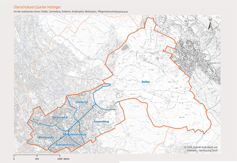 Karte Hottingen
